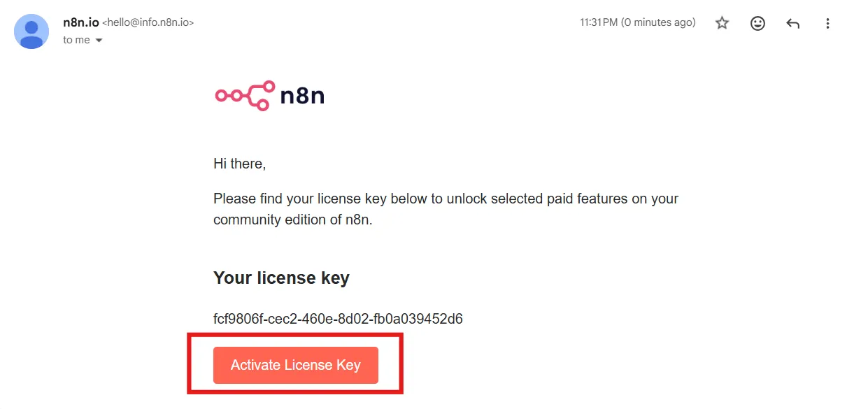 Activate License Key