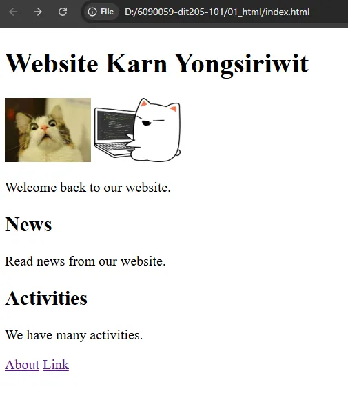 Link and image Link and image